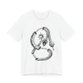 Snake Ouroboros T-Shirt – Black Ink Tattoo-Style Serpent Design