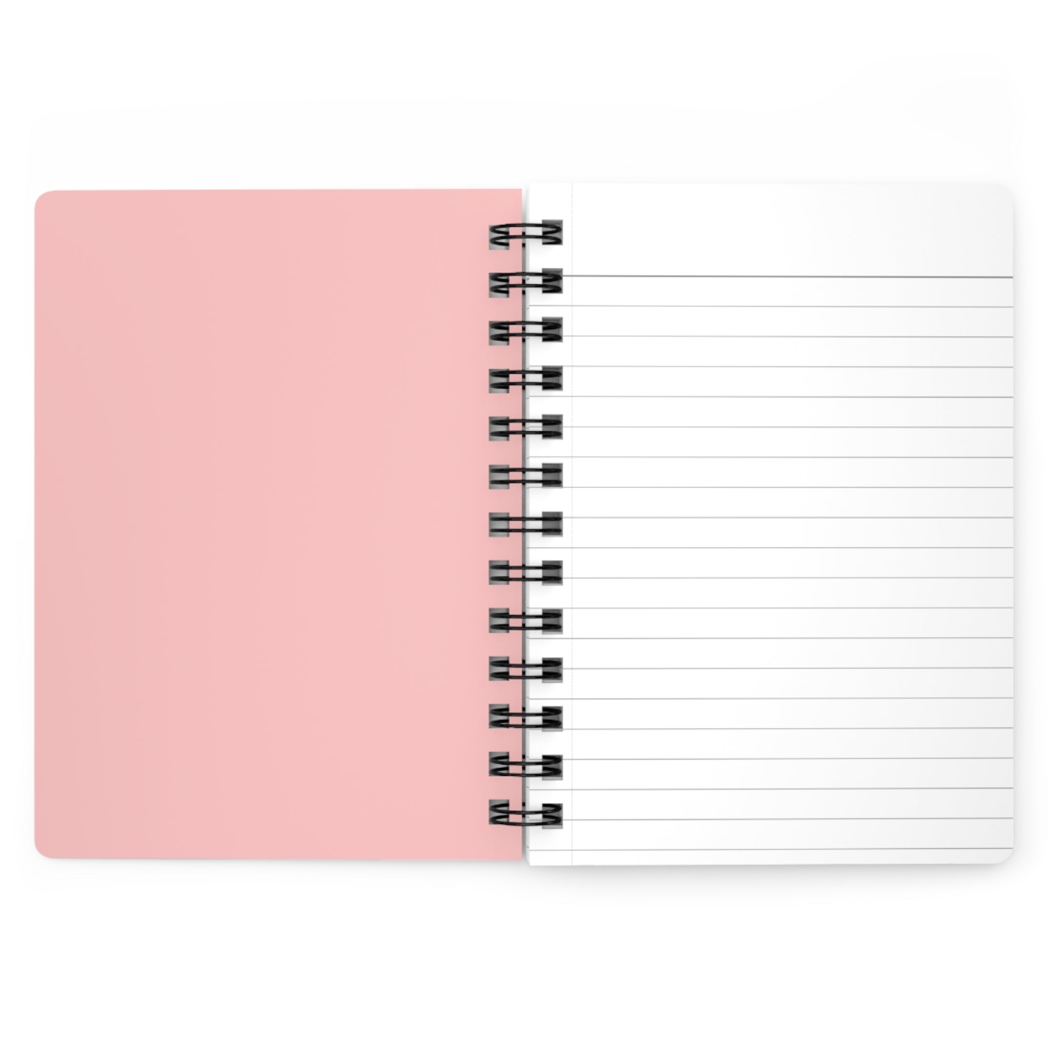 Cherry Floral Spiral Journal — Cute Pink Notebook for Notes & Planning