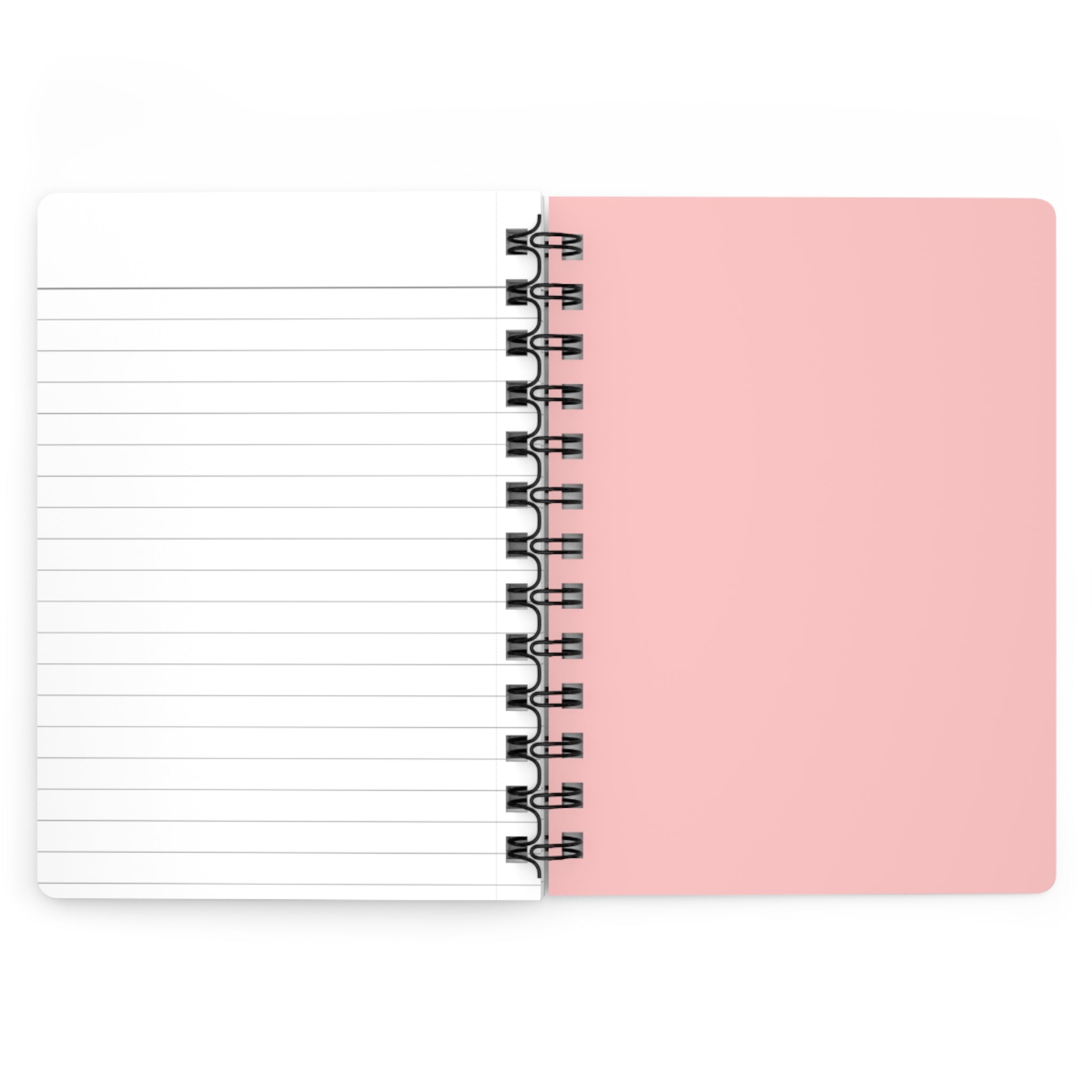 Cherry Floral Spiral Journal — Cute Pink Notebook for Notes & Planning